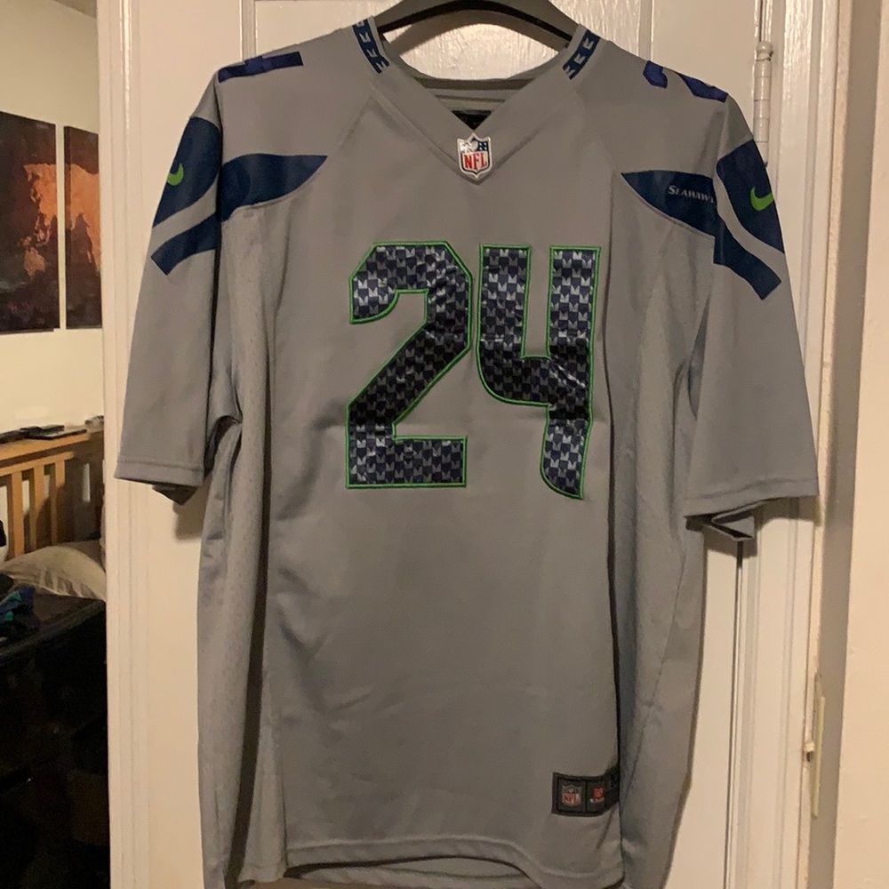 NFL men’s Seahawks jersey size xl lynch